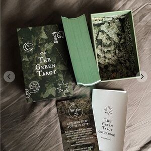 The Green Tarot Deck and Guidebook